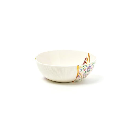 Ciotola in porcellana ø cm.19 h.7,2 'kintsugi-n'1'