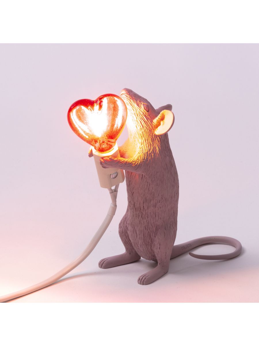 New USB Mouse Lamp LOVE EDITION ROSA