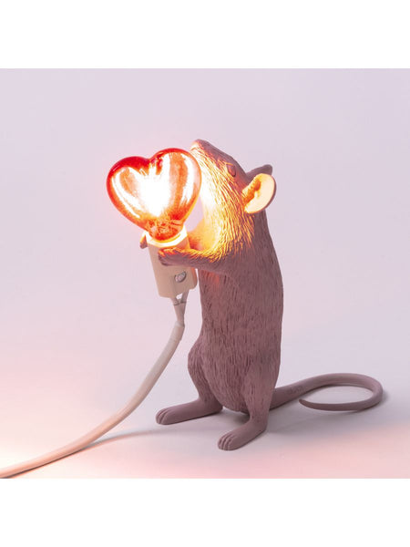 New USB Mouse Lamp LOVE EDITION ROSA