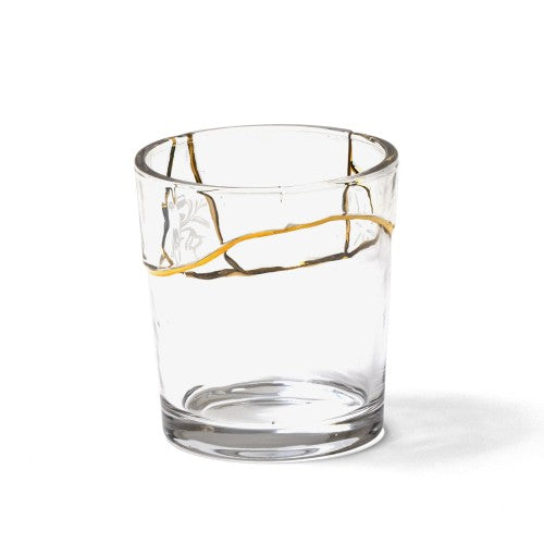 Bicchiere in vetro 'kintsugi -n'3
