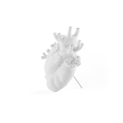 LOVE IN BLOOM BIANCO HEART VASE