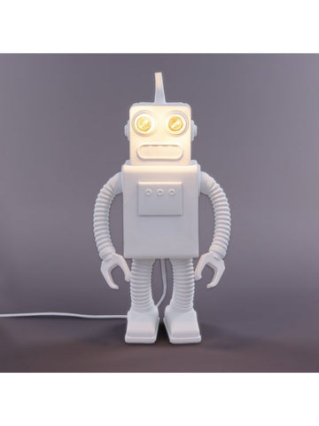 SELETTI ROBOT LAMP LAMPADA ROBOT DESIGN MARCANTONIO