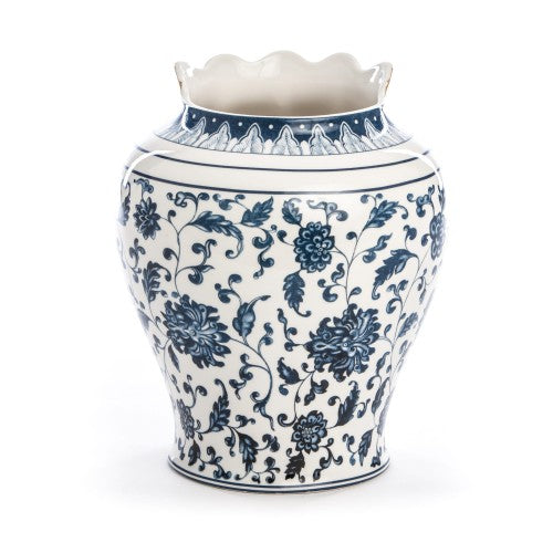 Vaso in porcellana ø cm.23 h.26 'hybrid-melania'