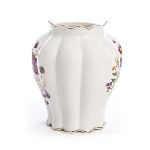 Vaso in porcellana ø cm.23 h.26 'hybrid-melania'