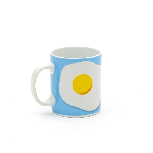 SELETTI Tazza In Porcellana I-Wares Gold - Altezza 11,5 Cm, Manico Oro - Design Elegante Per La Tavola