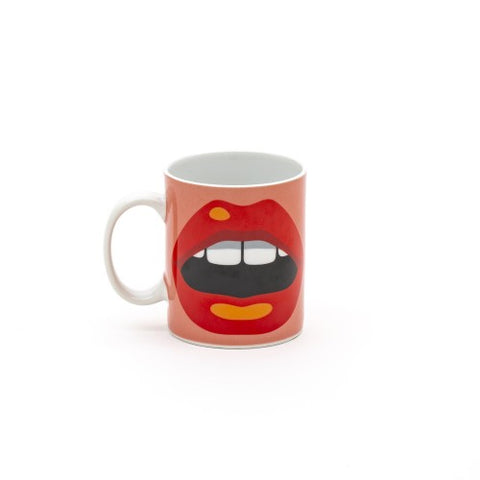 Tazza mug in porcellana 'studio job-blow' MOUTH